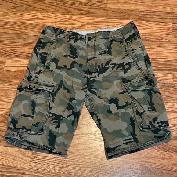 Levis Camo Cargo Shorts Mens Camouflage 